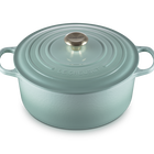 Cast Iron Signature Round CasseroleSage image number 3